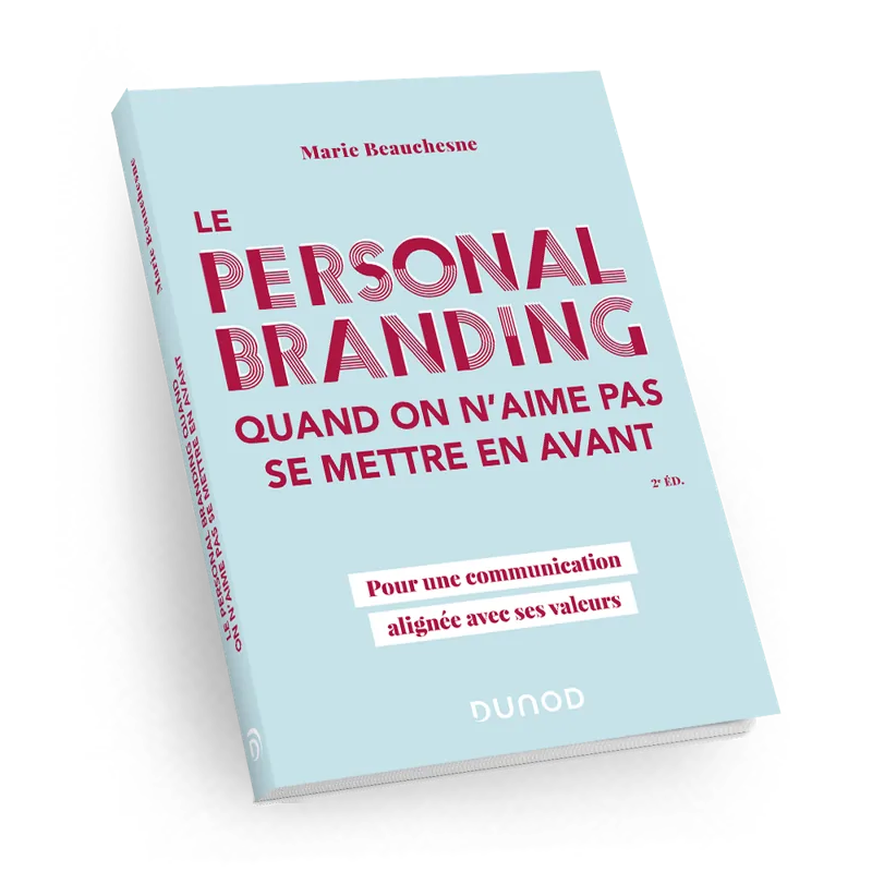 Couverture du livre Le personal branding quand on n'aime pas se mettre en avant, éditions Dunod